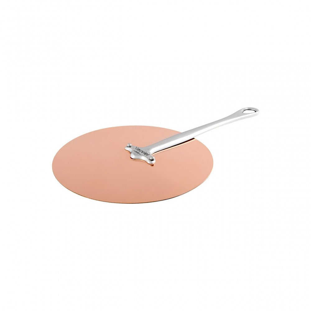 Mauviel 1830 M'HERITAGE 150 S Universal Lid With Cast Stainless Steel Handle - Mauviel USA
