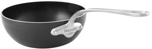 Mauviel 1830 M'STONE 3 Curved Splayed Saute Pan With Cast Stainless Steel Handle, 2-Quart - Mauviel USA