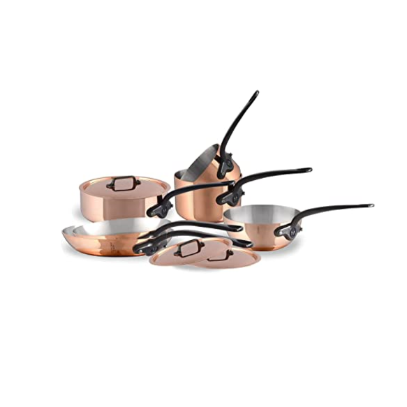 Mauviel M200Ci Copper Cookware Set - 5 Piece – Cutlery and More