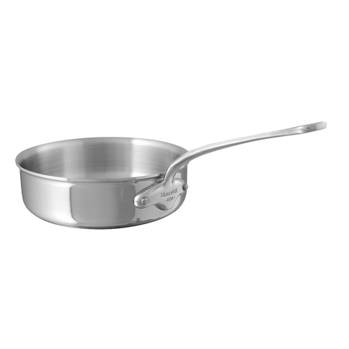 Mauviel 1830 M'COOK 5-Ply Saute Pan With Cast Stainless Steel Handle, 3.2-qt - Mauviel USA