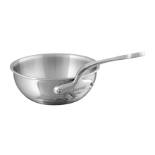 Mauviel Mauviel M'COOK 5-Ply Curved Splayed Saute Pan With Cast Stainless Steel Handle, 3.4-Qt Mauviel 1830 M'COOK 5-Ply Curved Splayed Saute Pan With Cast Stainless Steel Handle, 3.4-qt - Mauviel USA