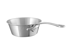 Mauviel 1830 Mauviel M'COOK 5-Ply Splayed Saute Pan With Cast Stainless Steel Handle, 1.9-Qt Mauviel 1830 M'COOK 5-Ply Splayed Saute Pan With Cast Stainless Steel Handle - Mauviel USA