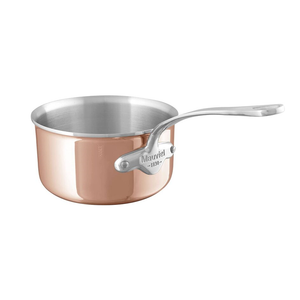 Mauviel 1830 Mauviel M'TRIPLY S Copper Sauce Pan With Cast Stainless Steel Handle, 3.4-Qt Mauviel 1830 M'3S Tri-Ply Sauce Pan With Cast Stainless Steel Handle, 3.4-qt - Mauviel USA