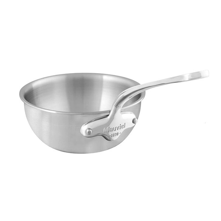 Mauviel 1830 M'URBAN 3 Saute Pan With Cast Stainless Steel Handle, 2.1-qt - Mauviel USA