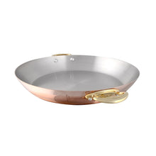 Mauviel Mauviel M'Heritage M'150 B Copper Round Pan With Brass Handles, 10.2-In M'héritage 150b round pan packshot